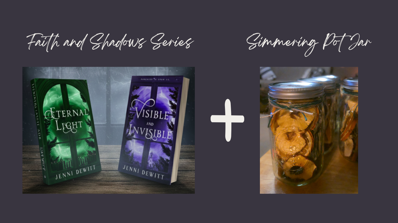 Reading Experience: Faith and Shadows Series + 1 "Simmering Pot" Jar